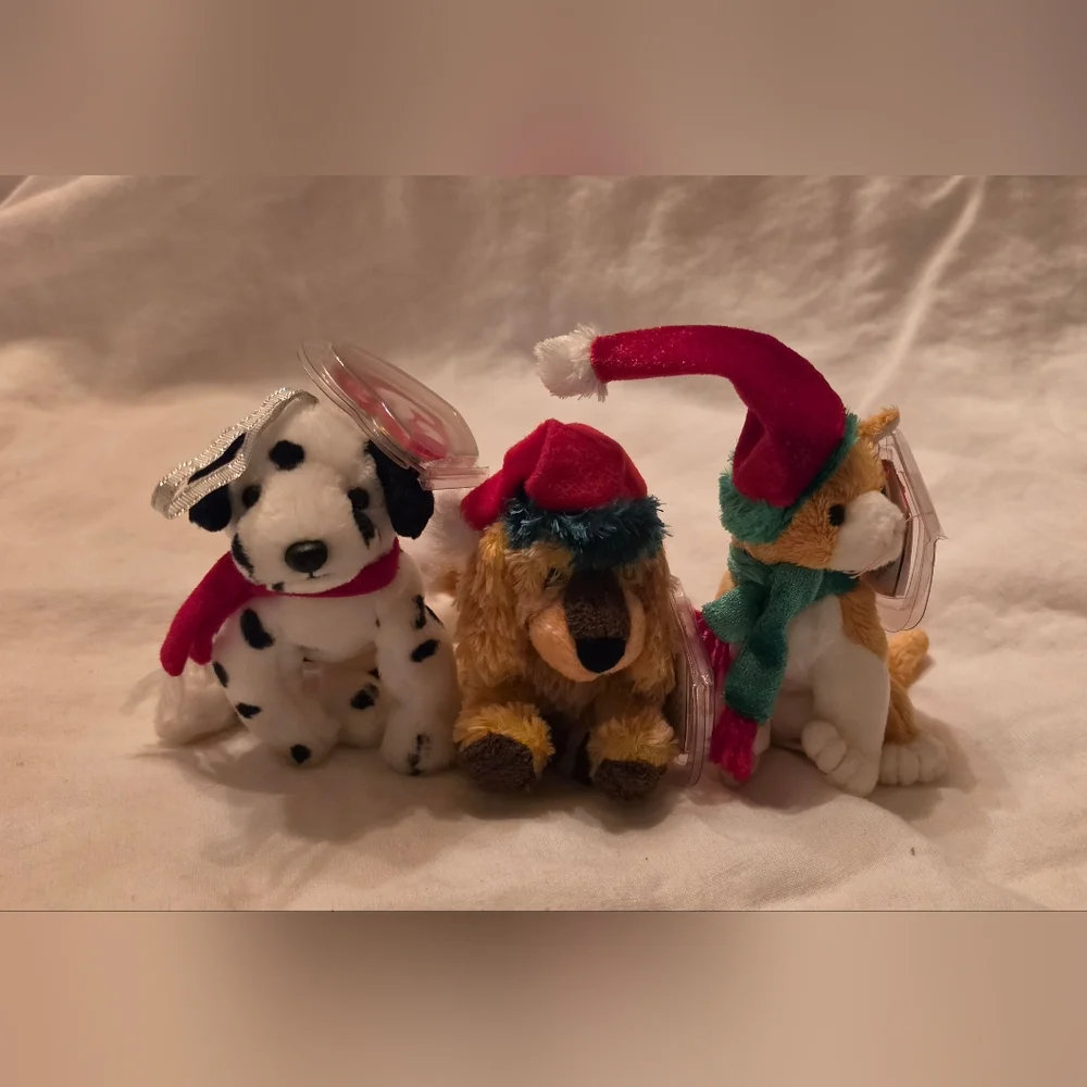 46 Ty Beanie Babies Chrismas Ornaments "The Jingle Beanies" Collection - Picture 8 of 9